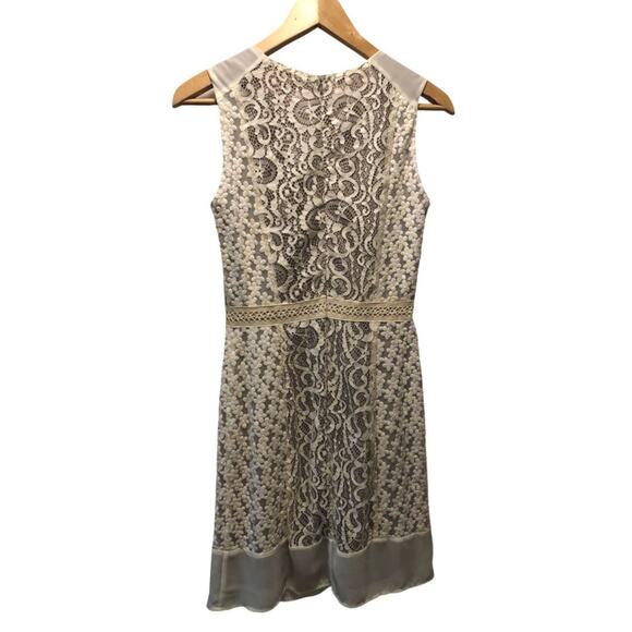 Anthropologie Chelsea & Violet, Lace Covered Sheath Dress XS - Picture 5 of 7